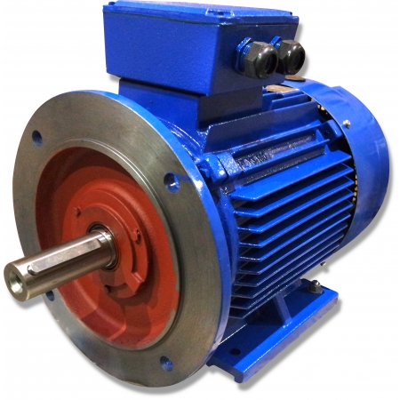 SILNIK ELEKTRYCZNY Z KOŁNIERZEM 15kW 400/690V 1455obr WAŁEK 42mm 3-FAZOWY